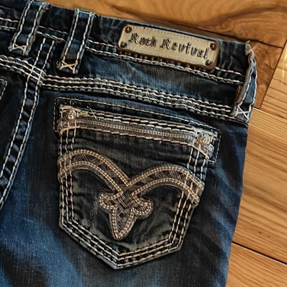 Rock Revival “Parol” Easy Boot Cut Jeans, Sz 29